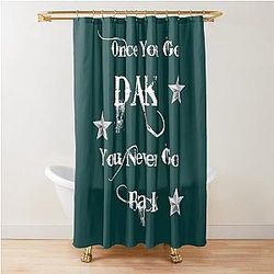 Funny Dak Prescott Dallas Cowboys Jersey Shower Curtain