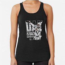 Dak Prescott Dallas Is Back T-Shirt Racerback Tank Top