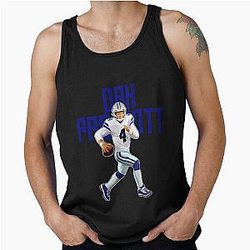 Dak Prescott Scrambles Bold Tank Top