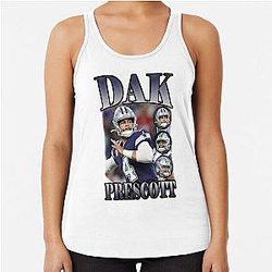 BOOTLEG DAK PRESCOTT T-Shirt Racerback Tank Top
