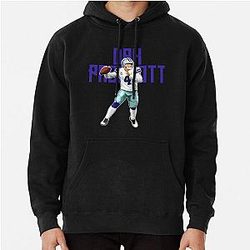 Dak Prescott Throw for Touchdown Bold Pullover Hoodie