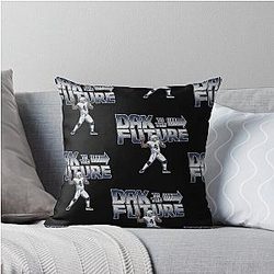 Dak Prescott To The Future T-Shirt Throw Pillow