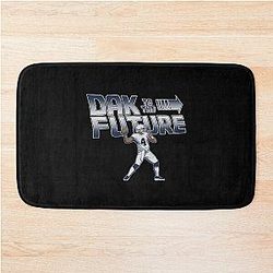 Dak Prescott to the Future T-Shirt Bath Mat