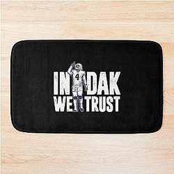 Dak Prescott In We Trust T-Shirt Bath Mat