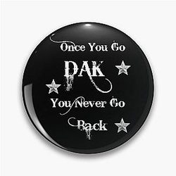 Funny Dak Prescott Dallas Cowboys Jersey Pin