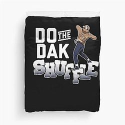 Dak Prescott The Dak Shuffle T-Shirt Duvet Cover