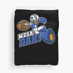 Mega Dak Prescott T-Shirt Duvet Cover