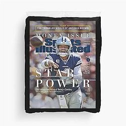 Dak Prescott T-Shirt Duvet Cover