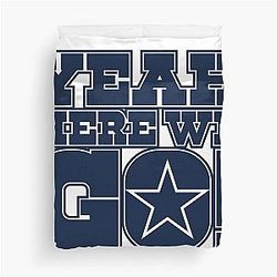 Dallas Cowboys: Dak Prescott Duvet Cover