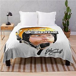 Dale Earnhardt Throw Blanket