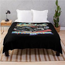 Vintage Dale Earnhardt Intimator Racing Throw Blanket