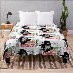 Dale Earnhardt Throw Blanket