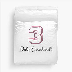 Dale Earnhardt Vintage Essential Sweatshirt Duvet Cover