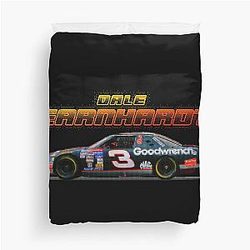 Dale Earnhardt Pixel Art Duvet Cover