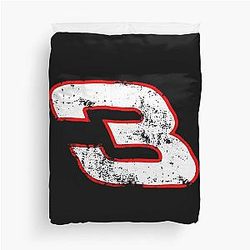 Dale Earnhardt Distressed Duvet Cover