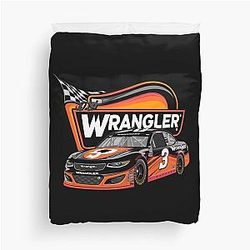 Dale Earnhardt Wrangler Duvet Cover