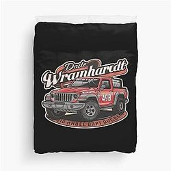 Dale Earnhardt Wrangler Duvet Cover