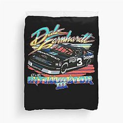 Vintage Dale Earnhardt Intimidator Racing Duvet Cover