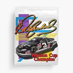 Dale Earnhardt Car Duvet Cover