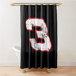 Dale Earnhardt Distressed Shower Curtain