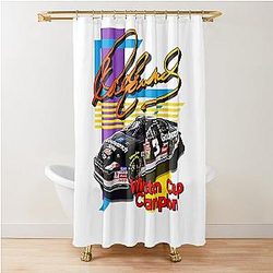 Dale Earnhardt Car Shower Curtain