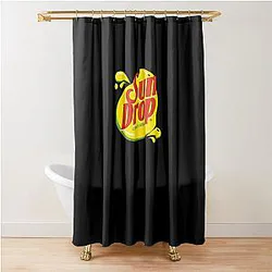 Dale Earnhardt Jr Sun Drop Shower Curtain