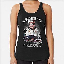 Dale Earnhardt Retro Racerback Tank