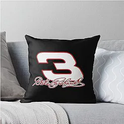 Dale Earnhardt Sr. NASCAR Graphic Throw Pillow
