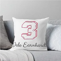 Dale Earnhardt Intimidator Vintage Essential Shirt Throw Pillow