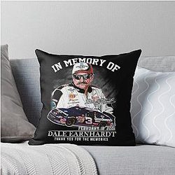 Dale Earnhardt Throw Pillow
