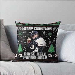 Merry Christmas Raise Hell Throw Pillow