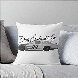 Dale Earnhardt Jr Throw Pillow