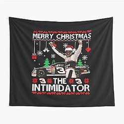 Dale Earnhardt Christmas The Intimidator Tapestry