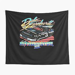 Vintage Dale Earnhardt Jr. Racing Tour Tapestry