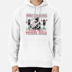 Dale Earnhardt Raise Hell Praise Dale SR Christmas Pullover Hoodie