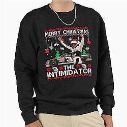 Dale Earnhardt Merry Christmas The Intimidator Sweatshirt