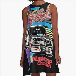Dale Earnhardt Champion Classic A Line Dress