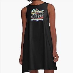Dale Earnhardt Intimidator Racing Tour A-Line Dress