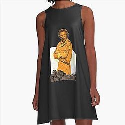 Dale Earnhardt Icon Tribute A-Line Dress