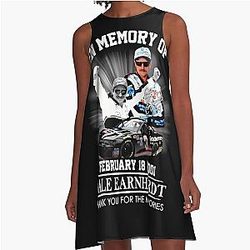 In Memory Of Dale Earnhardt A-line Dress