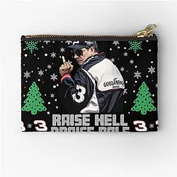 Merry Christmas Raise Hell Praise Dale Earnhardt Zipper Pouch