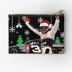 Dale Earnhardt Christmas The Intimidator Zipper Pouch