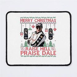 Dale Earnhardt Raise Hell Praise SR Christmas Mouse Pad