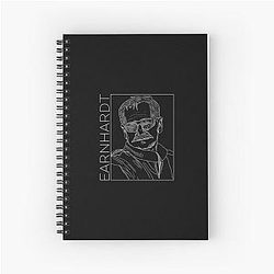 Dale Earnhardt Drawing Spiral Notebook