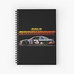Dale Earnhardt Pixel Art Notebook
