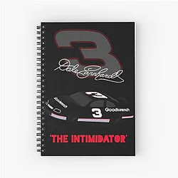 Dale Earnhardt Sr. Chevrolet Monte Carlo Spiral Notebook