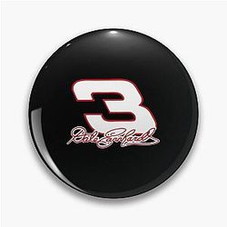 Dale Earnhardt Sr NASCAR Graphic Perfect Gift Pin