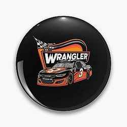 Dale Earnhardt Wrangler Pin
