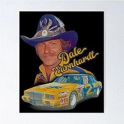 Dale Earnhardt Die Hard 2 Poster