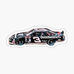 Dale Earnhardt Race Car Stickers
